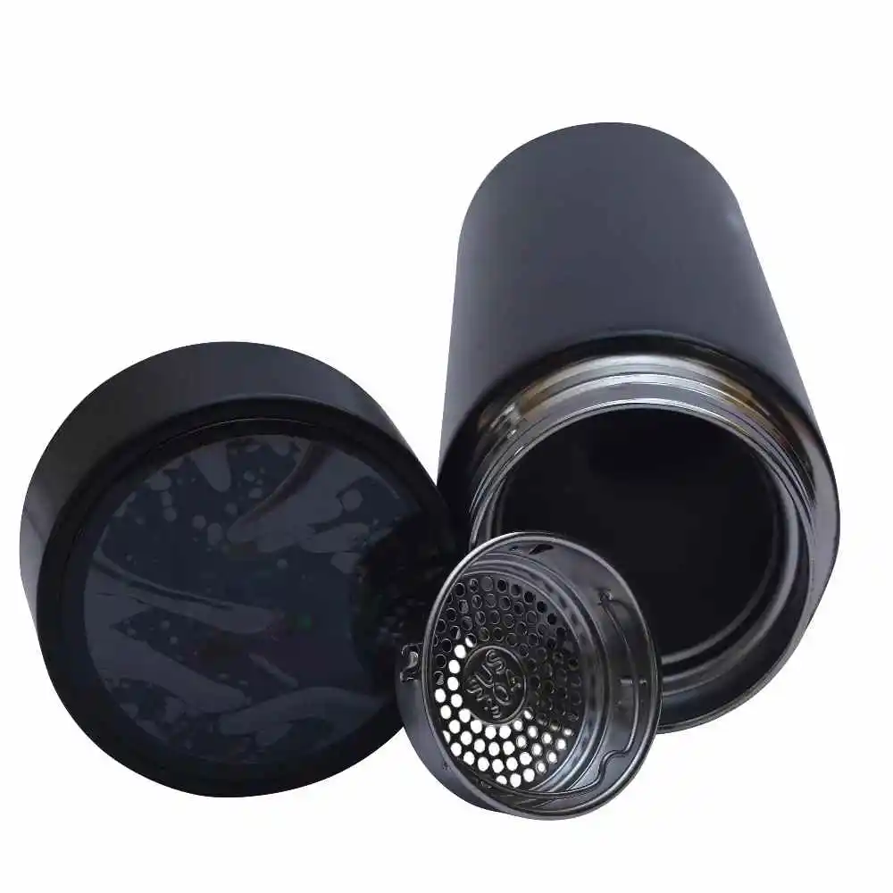LED touch temperature display flask bottle for corporate gifting